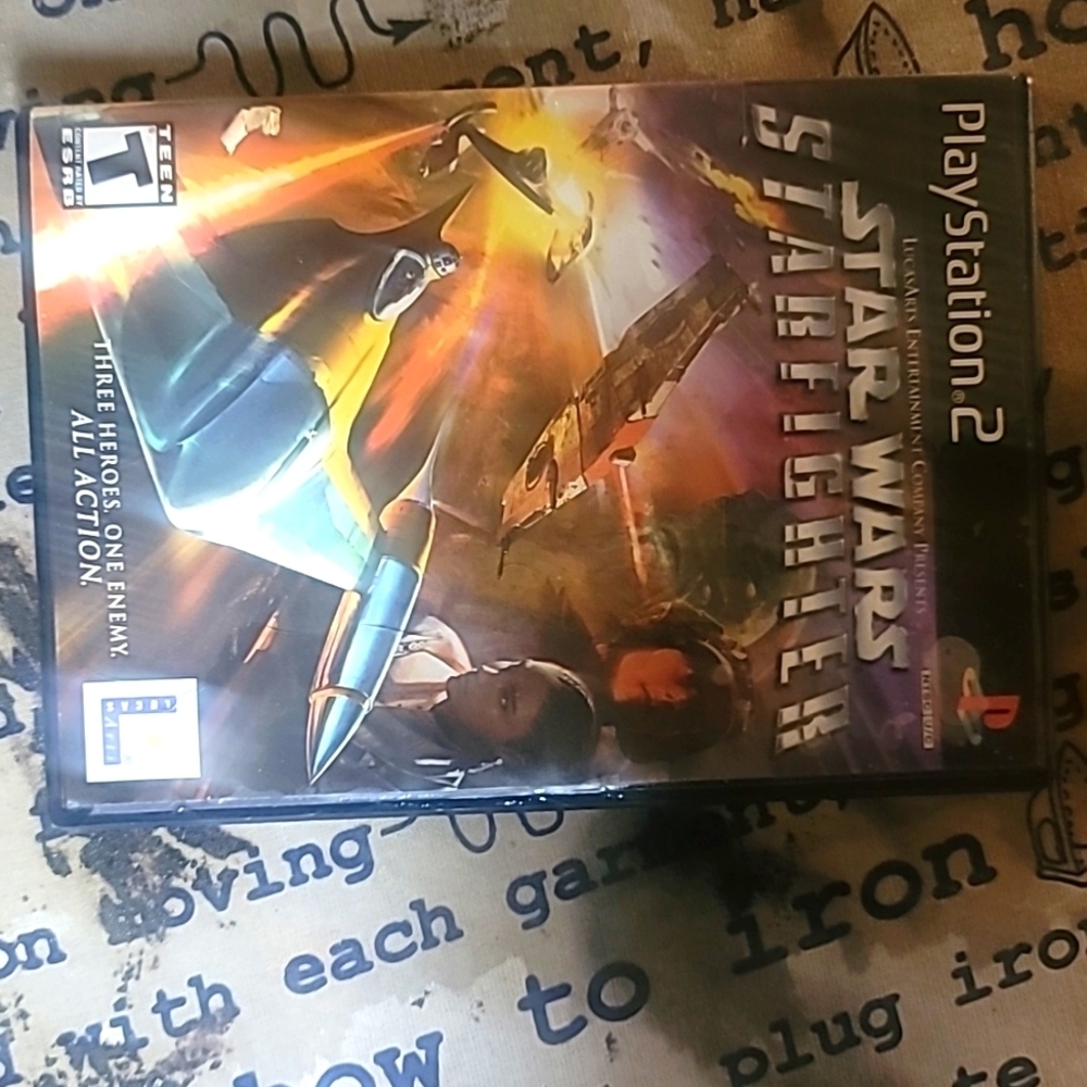 Star Wars Starfighter Video game for ps2